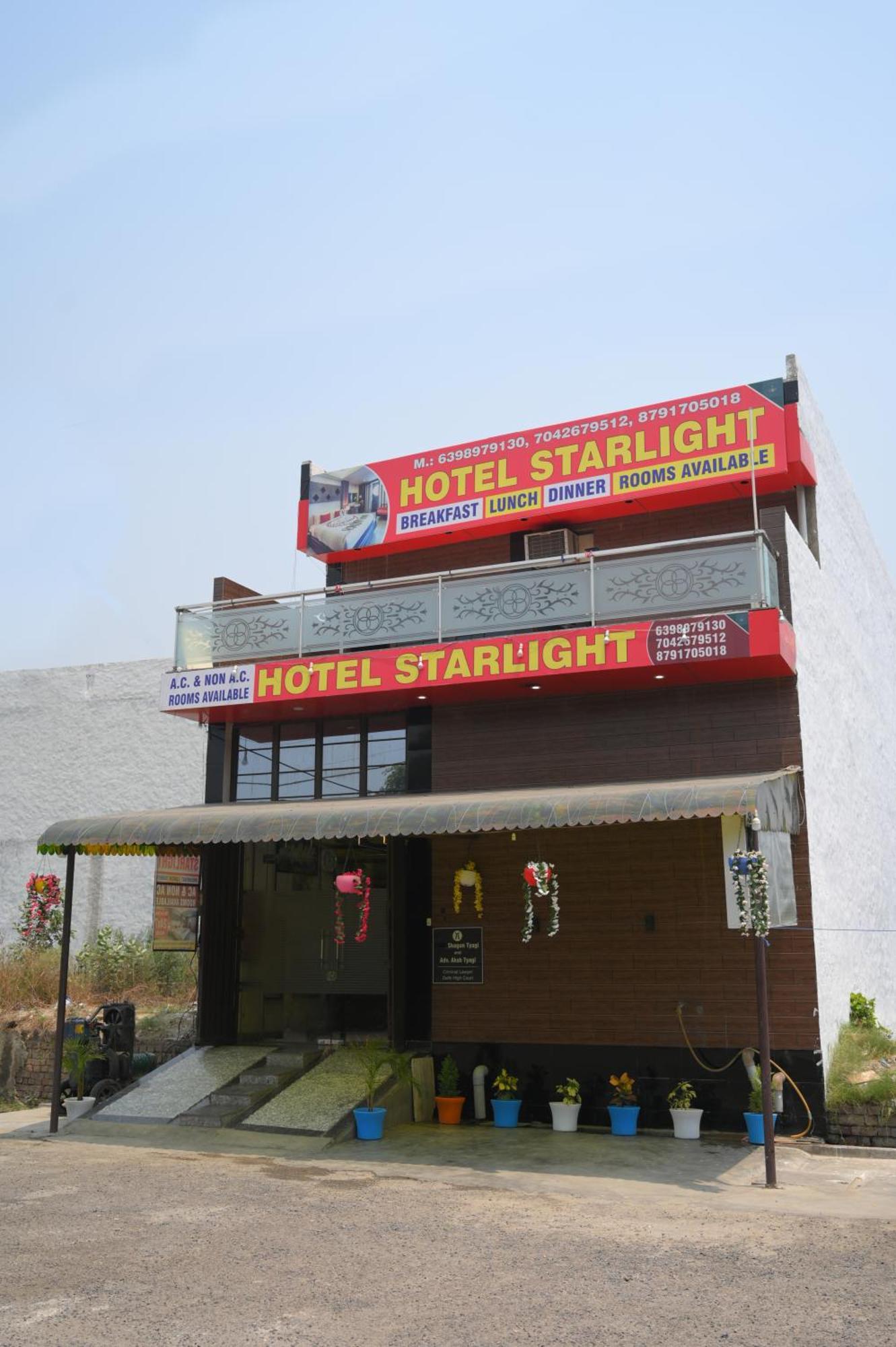 Hotel Starlight Meerut Eksteriør bilde