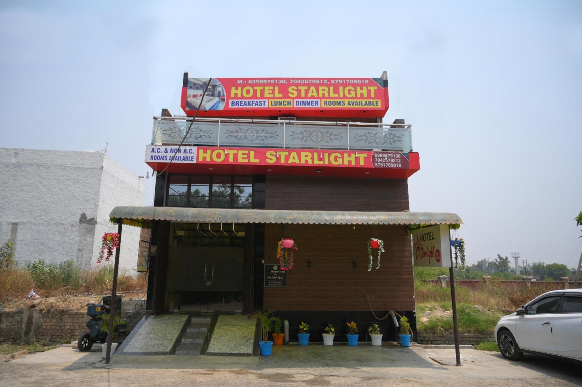 Hotel Starlight Meerut Eksteriør bilde